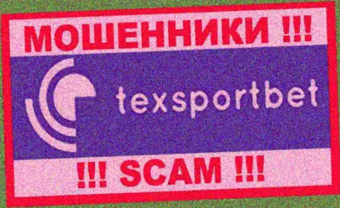 Логотип МОШЕННИКА Текс Спорт Бет