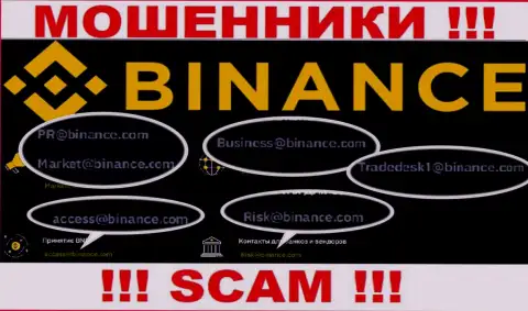 Не торопитесь переписываться с мошенниками Бинанс Ком, даже через их e-mail - обманщики