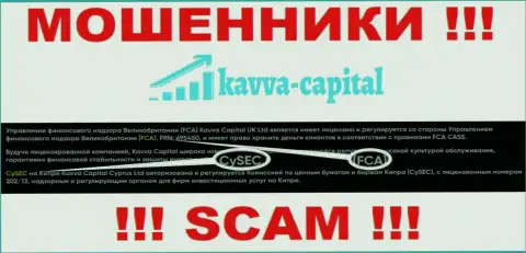 FCA - это преступный регулирующий орган, якобы регулирующий деятельность Kavva Capital Cyprus Ltd