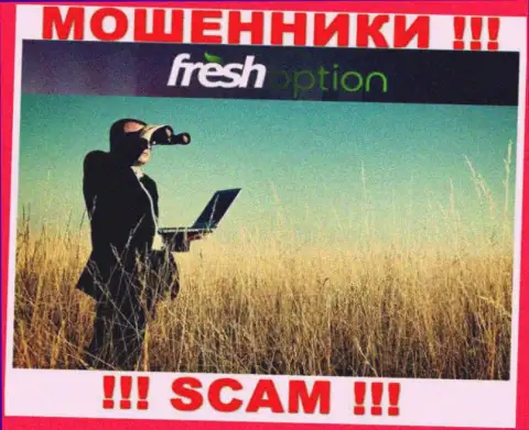 Не поведитесь на уговоры звонарей из организации FreshOption Net - они интернет мошенники