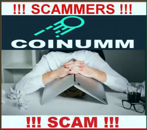 BEWARE, Coinumm haven't regulator - there are scammers
