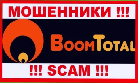 Логотип МОШЕННИКА BoomTotal