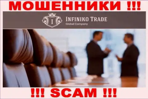 Люди руководящие компанией Infiniko Trade решили о себе не рассказывать