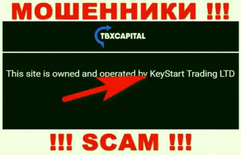 Мошенники TBX Capital не скрывают свое юридическое лицо - это КейСтарт Трейдинг ЛТД
