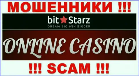 BitStarz Com - это internet-мошенники, их работа - Казино, направлена на слив денежных средств доверчивых клиентов