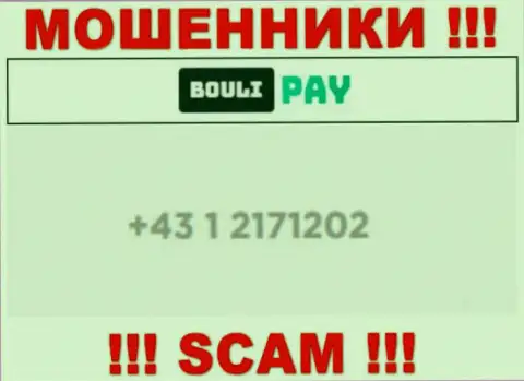 Будьте очень бдительны, если вдруг звонят с неизвестных номеров телефона, это могут быть воры Bouli Pay