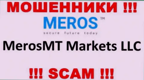 Контора, управляющая лохотроном МеросТМ Ком - MerosMT Markets LLC