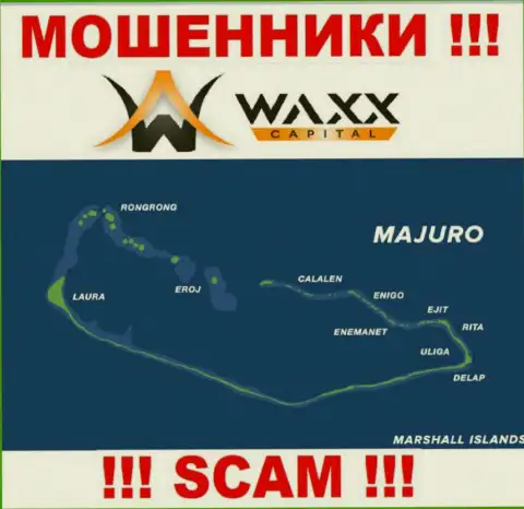 С интернет-махинатором Waxx-Capital довольно-таки рискованно работать, они расположены в оффшоре: Majuro, Marshall Islands