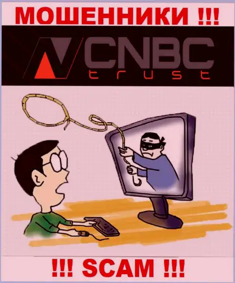 В CNBC Trust обманывают, заставляя проплатить налоговые вычеты и проценты