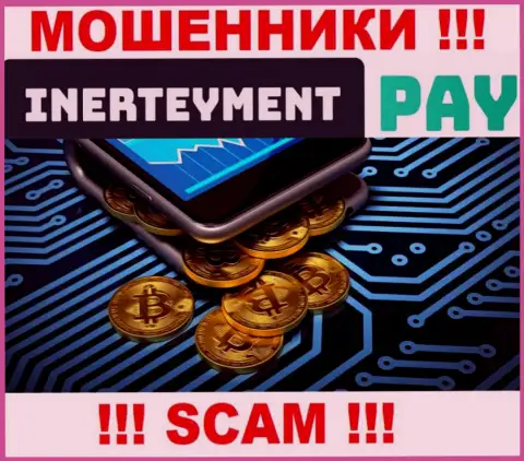 Область деятельности InerteymentPay: Система платежей - хороший доход для мошенников