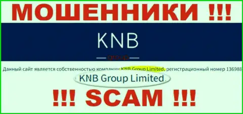 Юридическим лицом KNB Group является - KNB Group Limited