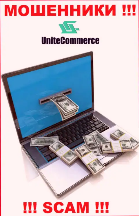 Покрытие налогового сбора на вашу прибыль - это еще одна хитрая уловка internet-мошенников UniteCommerce