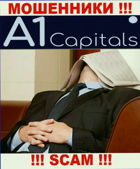 Компания A1 Capitals - это МОШЕННИКИ !!! Орудуют нелегально, так как у них нет регулятора