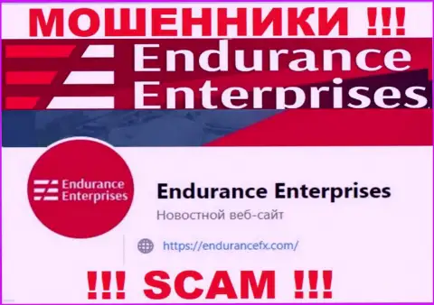 Установить связь с internet-мошенниками из организации Endurance Enterprises Вы можете, если отправите письмо им на е-майл