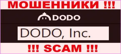 Додо Екс - это internet-ворюги, а владеет ими DODO, Inc