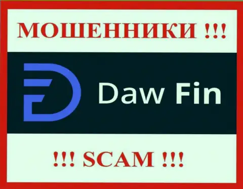 Логотип МОШЕННИКА DawFin Com