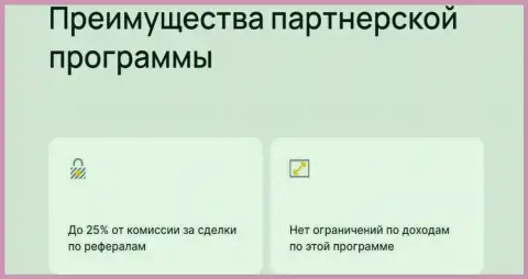 Классные условия партнерской программы криптовалютного интернет обменника BTCBit